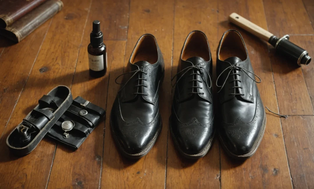 agrandir chaussure en cuir