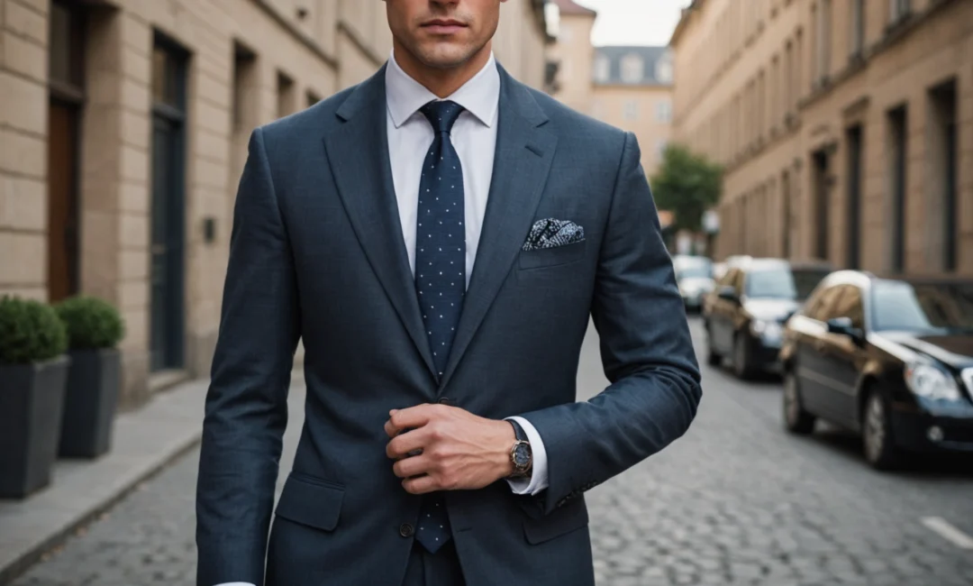 cravate et pochette homme