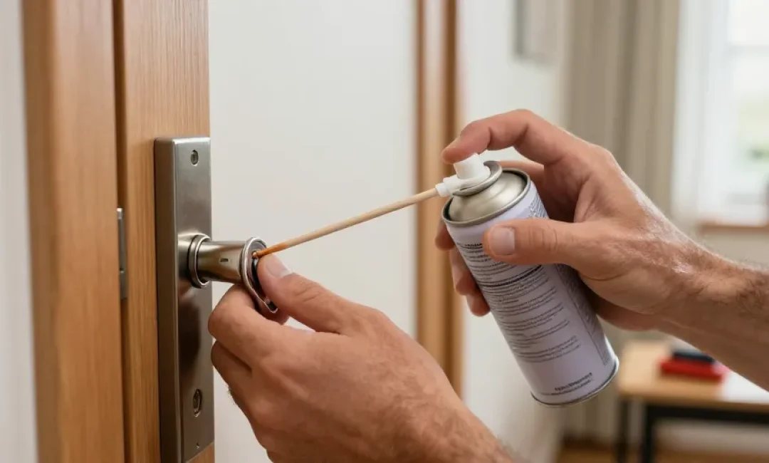 graisser une serrure