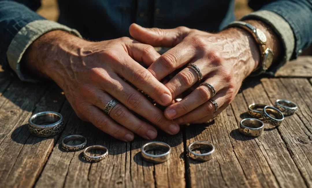signification des bagues aux doigts homme